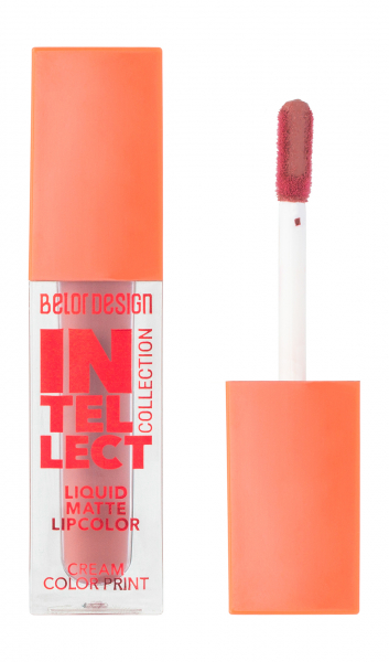 BelorDesign Intellect Liquid Matte Lipcolour Жидкая матовая губная помада | 1 Латте